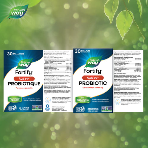 <{%FACT1_11650%}>Nature's Way® | Fortify 50+ Probiotic - supplement facts