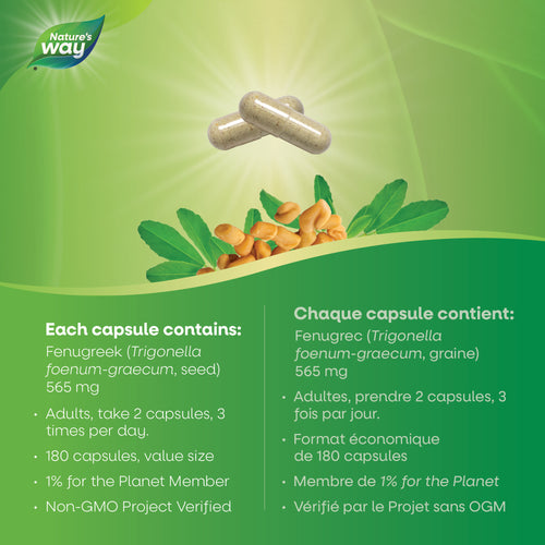 <{%MAIN4_30890%}>Nature's Way® | Fenugreek Seed