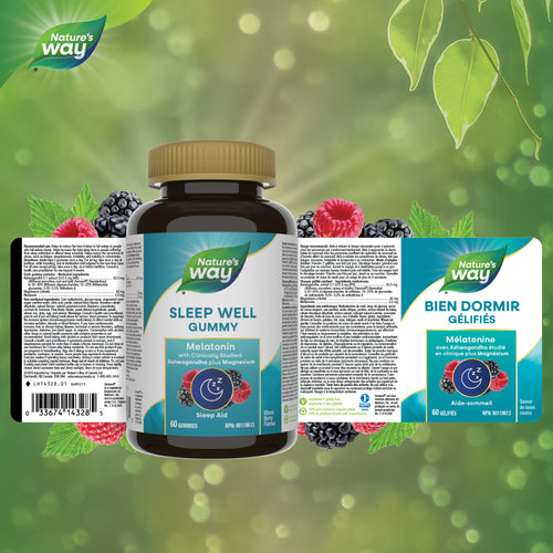<{%FACT1_14328%}>Nature's Way® | Sleep Well, Sleep Support - supplement facts