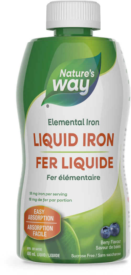 <{%PRIMARY_15962%}>Nature's Way® | Liquid Iron Berry