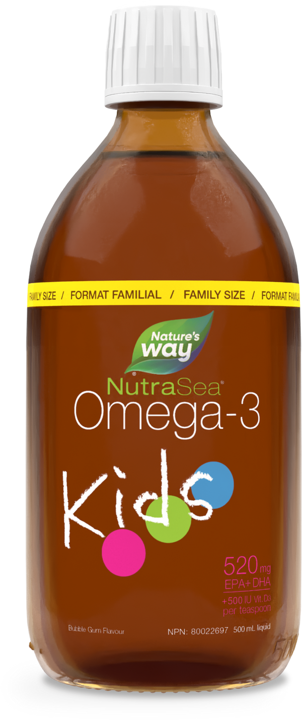 NutraSea® Kids™ Omega-3, Bubblegum / 16.9 fl oz (500 ml)