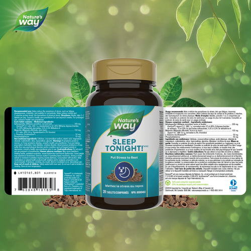 <{%FACT1_10165%}>Nature's Way® | Sleep Tonight - supplement facts