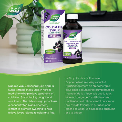 <{%MAIN2_30923%}>Nature's Way® | Original Sambucus Cold and Flu Care, Syrup