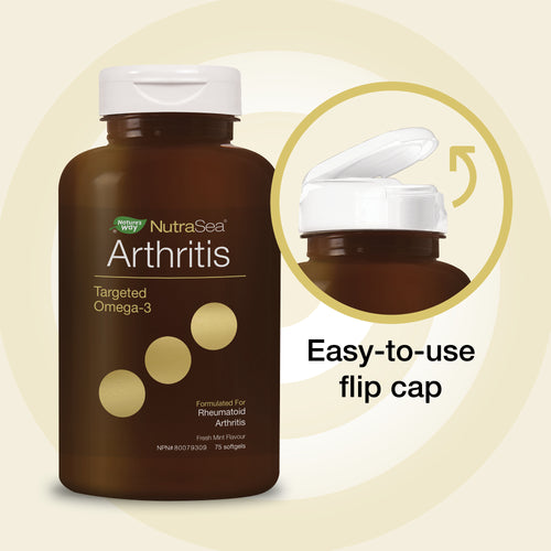 <{%MAIN2_13911%}>Nature's Way® | NutraSea® Arthritis Targeted Omega-3, Fresh Mint