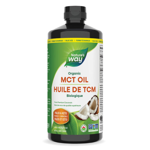 <{%MAIN1_15739%}>Nature's Way® | 100% Organic MCT Oil 887 ml (30 fl oz)
