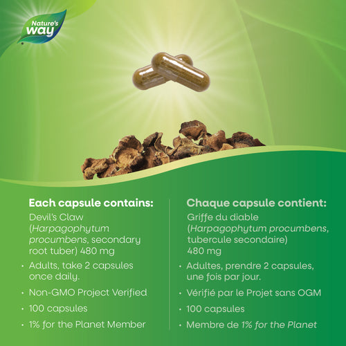 <{%MAIN3_10415%}>Nature's Way® | Devil's Claw Root