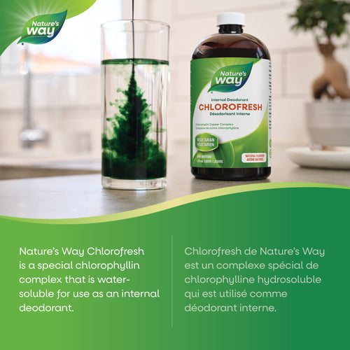 <{%MAIN2_30820%}>Nature's Way® | Chlorofresh™, Chlorophyllin Copper Complex, Liquid, Natural Flavour