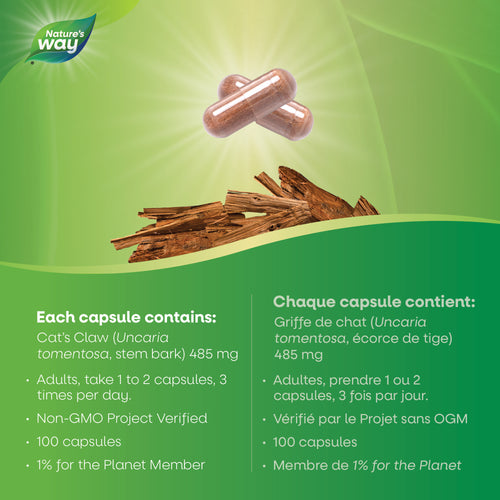 <{%MAIN3_10406%}>Nature's Way® | Cat's Claw Bark