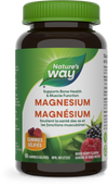 <{%PRIMARY_14715%}>Nature's Way® | Magnesium Gummies, 60 gummies, Mixed Berry