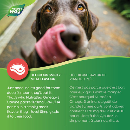 <{%MAIN2_15808%}>Nature's Way® | NutraSea Omega-3 Canine 200ml