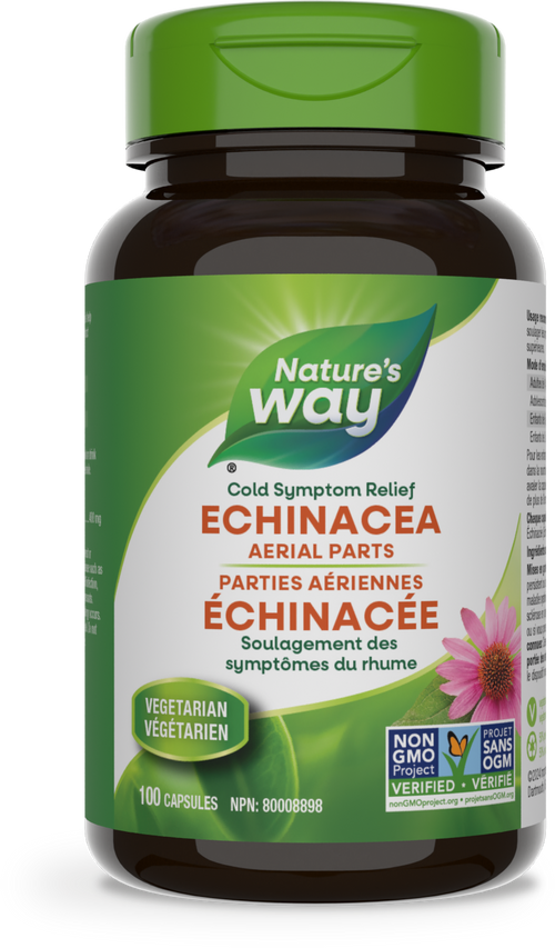 <{%PRIMARY_10417%}>Nature's Way® | Echinacea, Aerial Parts, 100 capsules