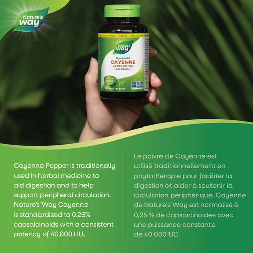 <{%MAIN2_10408%}>Nature's Way® | Cayenne, 40,000 HU