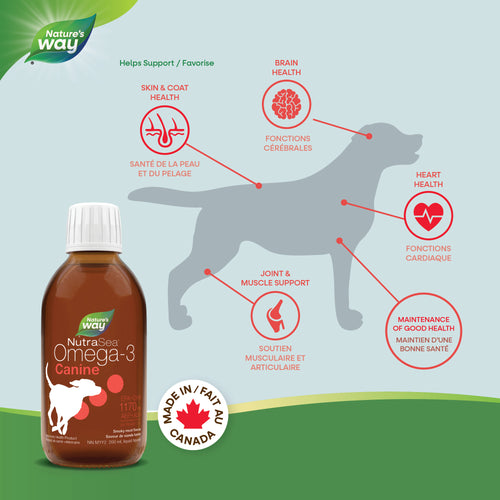 <{%MAIN1_15808%}>Nature's Way® | NutraSea Omega-3 Canine 200ml