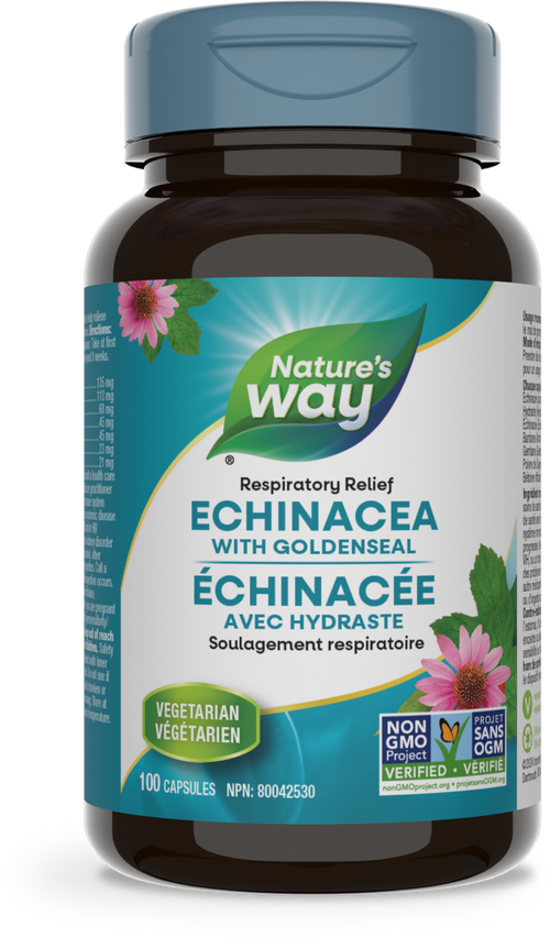 <{%PRIMARY_41504%}>Nature's Way® | Echinacea with Goldenseal, 100 capsules