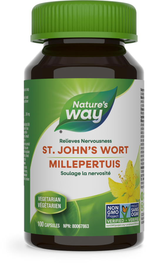 <{%PRIMARY_10444%}>Nature's Way® | St. John's Wort, 100 capsules