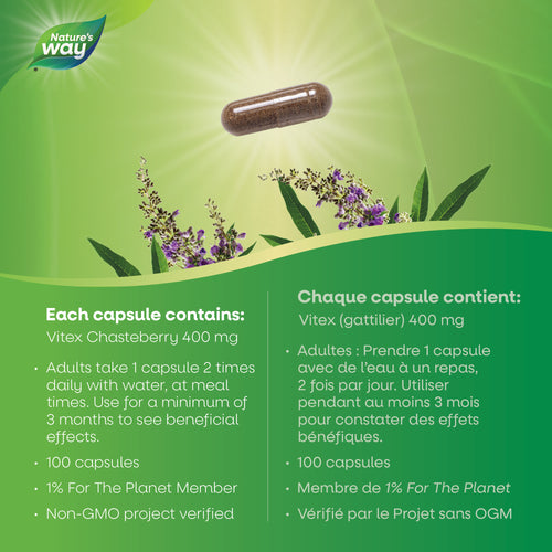 <{%MAIN4_10410%}>Nature's Way® | Vitex Chasteberry