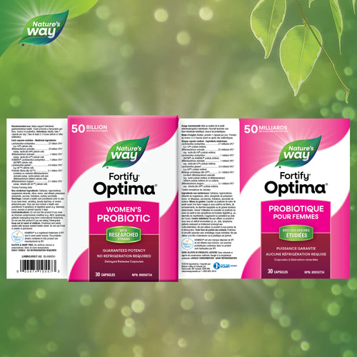 <{%FACT1_10557%}>Nature's Way® | Fortify Optima Women's Probiotic - supplement facts