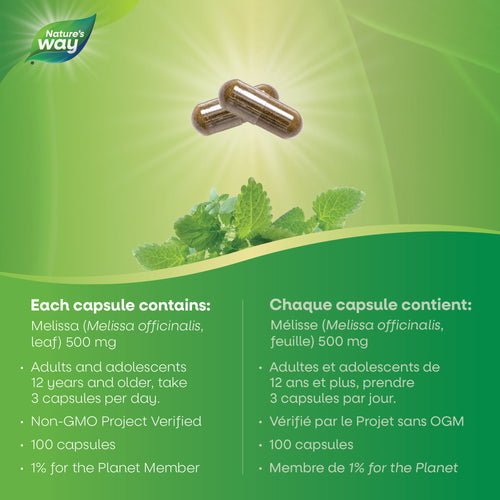 <{%MAIN3_30666%}>Nature's Way® | Melissa Leaves