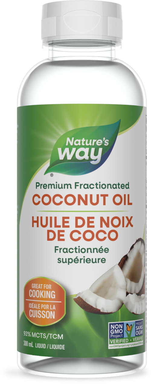 <{%PRIMARY_31682%}>Nature's Way® | Liquid Coconut Oil, 10.1 fl oz (300 ml)