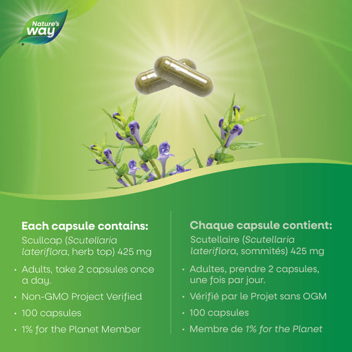 <{%MAIN3_10440%}>Nature's Way® | Scullcap Herb