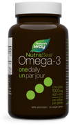 <{%PRIMARY_11225%}>Nature's Way® | NutraSea Omega-3 One Daily Liquid Gels, Fresh Mint, 30 softgels, Mint