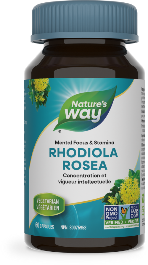 <{%PRIMARY_31018%}>Nature's Way® | Rhodiola Rosea, 60 capsules