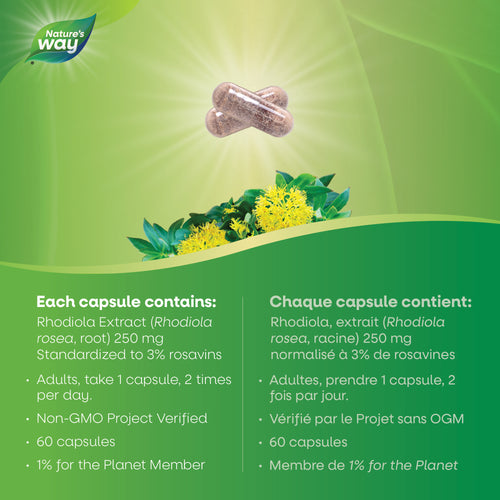 <{%MAIN3_31018%}>Nature's Way® | Rhodiola Rosea