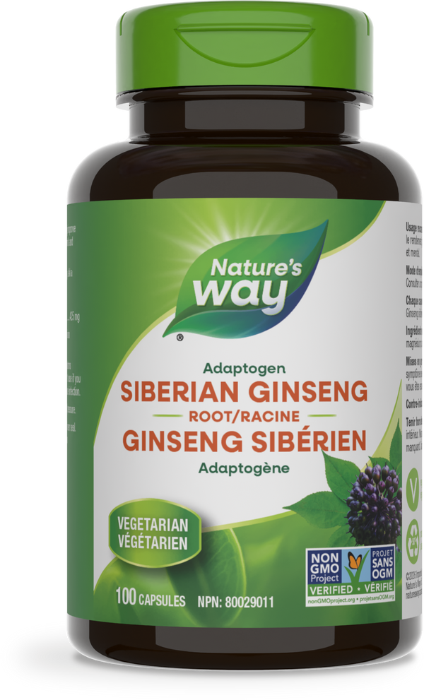 Siberian Ginseng Root / 100 capsules
