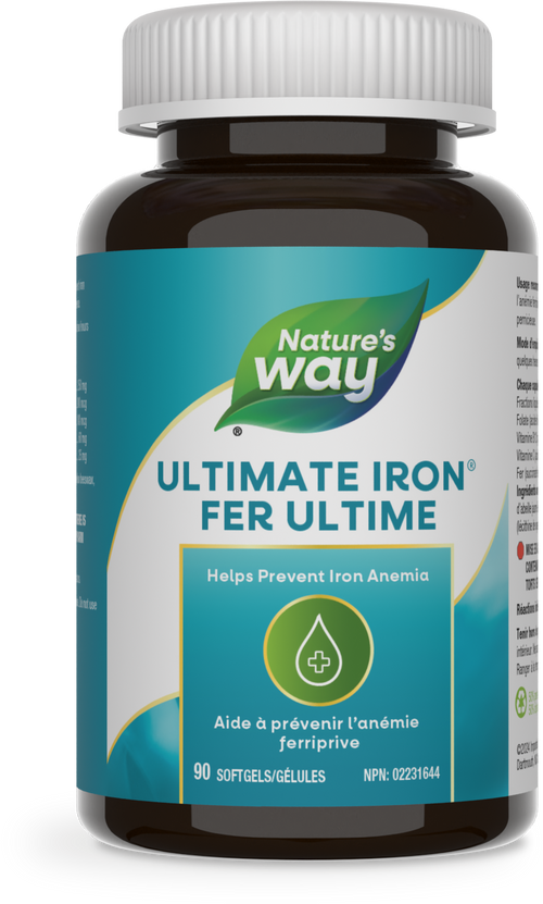 <{%PRIMARY_10643%}>Nature's Way® | Ultimate Iron, 90 softgels