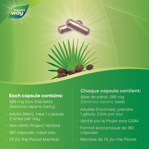 <{%MAIN3_12749%}>Nature's Way® | Saw Palmetto Berry, Value Size