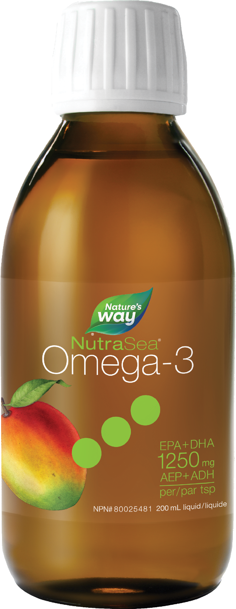 NutraSea® Oméga-3, Mangue / 6.8 fl oz (200 ml)