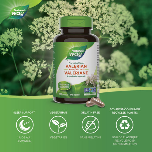 Valerian Root / 100 capsules