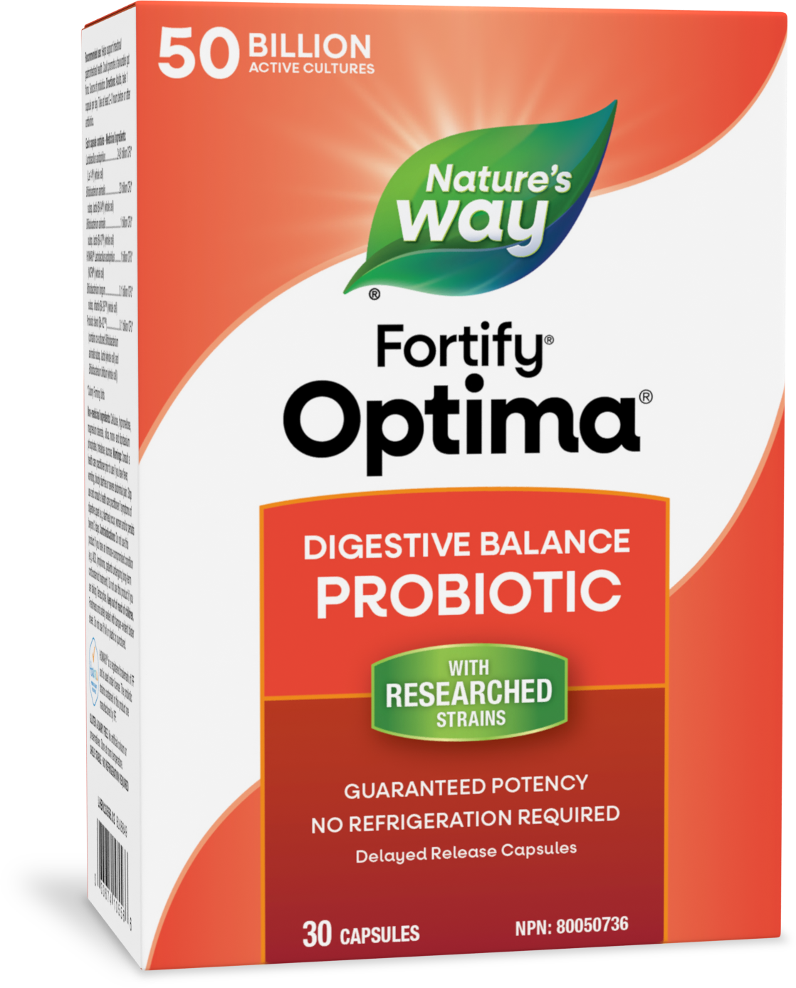 Fortify™ Optima™ Digestive Balance Probiotic / 30 capsules