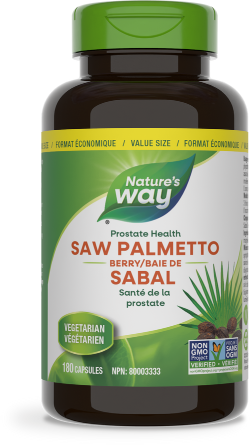 Saw Palmetto Berry, Value Size / 180 capsules