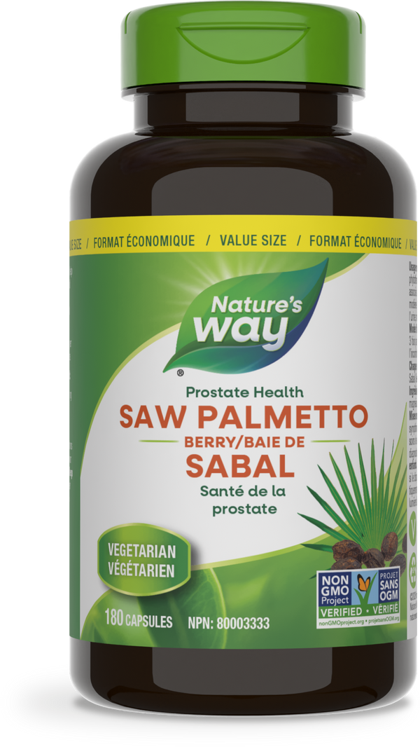 Saw Palmetto Berry, Value Size / 180 capsules