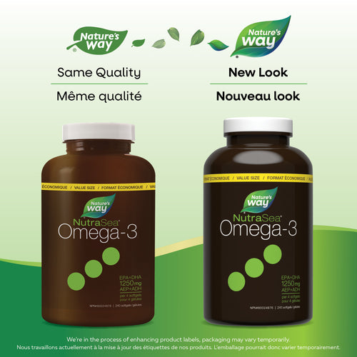 NutraSea® Omega-3 Liquid Gels, Lemon / 240 softgels