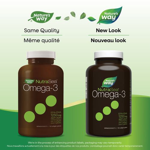 Gels liquides NutraSea® Oméga-3, menthe fraîche / 150 gélules