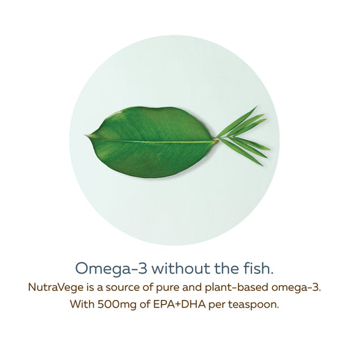 NutraVege™ Omega-3 +D, À base de plantes, Pamplemousse Mandarine / 6.8 fl oz (200 ml)