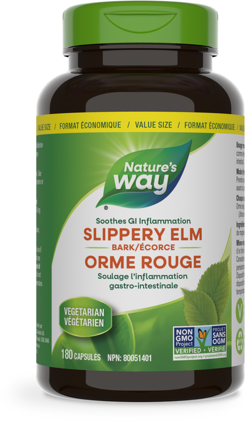 Slippery Elm Bark / 180 capsules