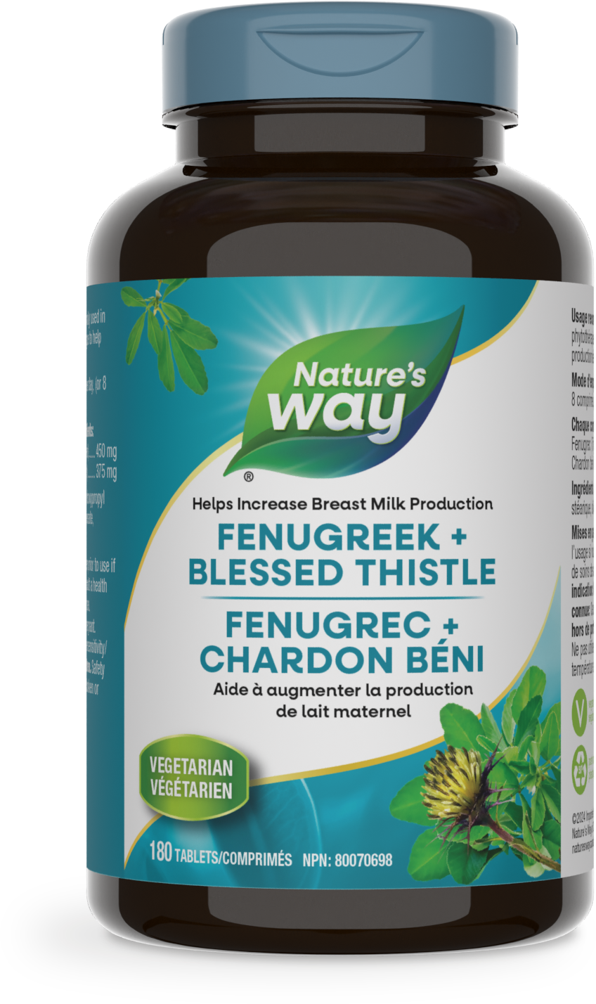 Fenugreek + Blessed Thistle / 180 tablets