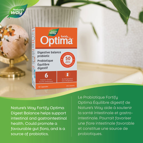 Probiotique Équilibre Digestif Fortify™ Optima™ / 30 capsules