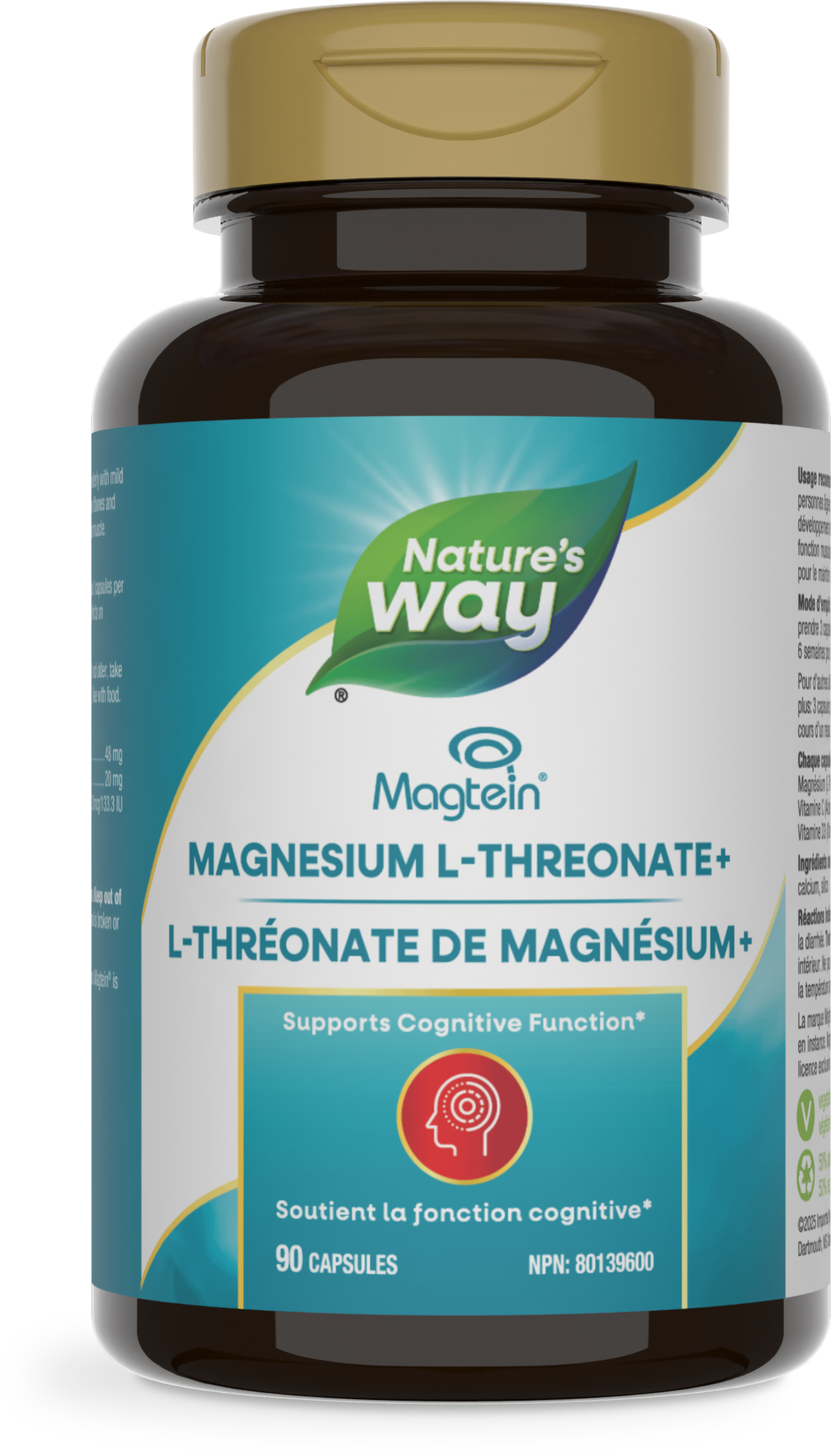 Magnesium L-Threonate Plus / 90 capsules