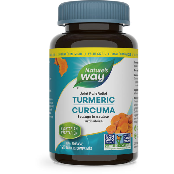 Curcuma, extrait standardisé / 120 comprimés