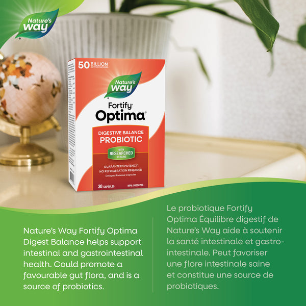 Fortify™ Optima™ Digestive Balance Probiotic / 30 capsules