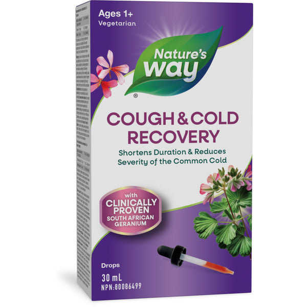 Nature's Way Cough & Cold Recovery Drops / 1 fl oz (30 ml)
