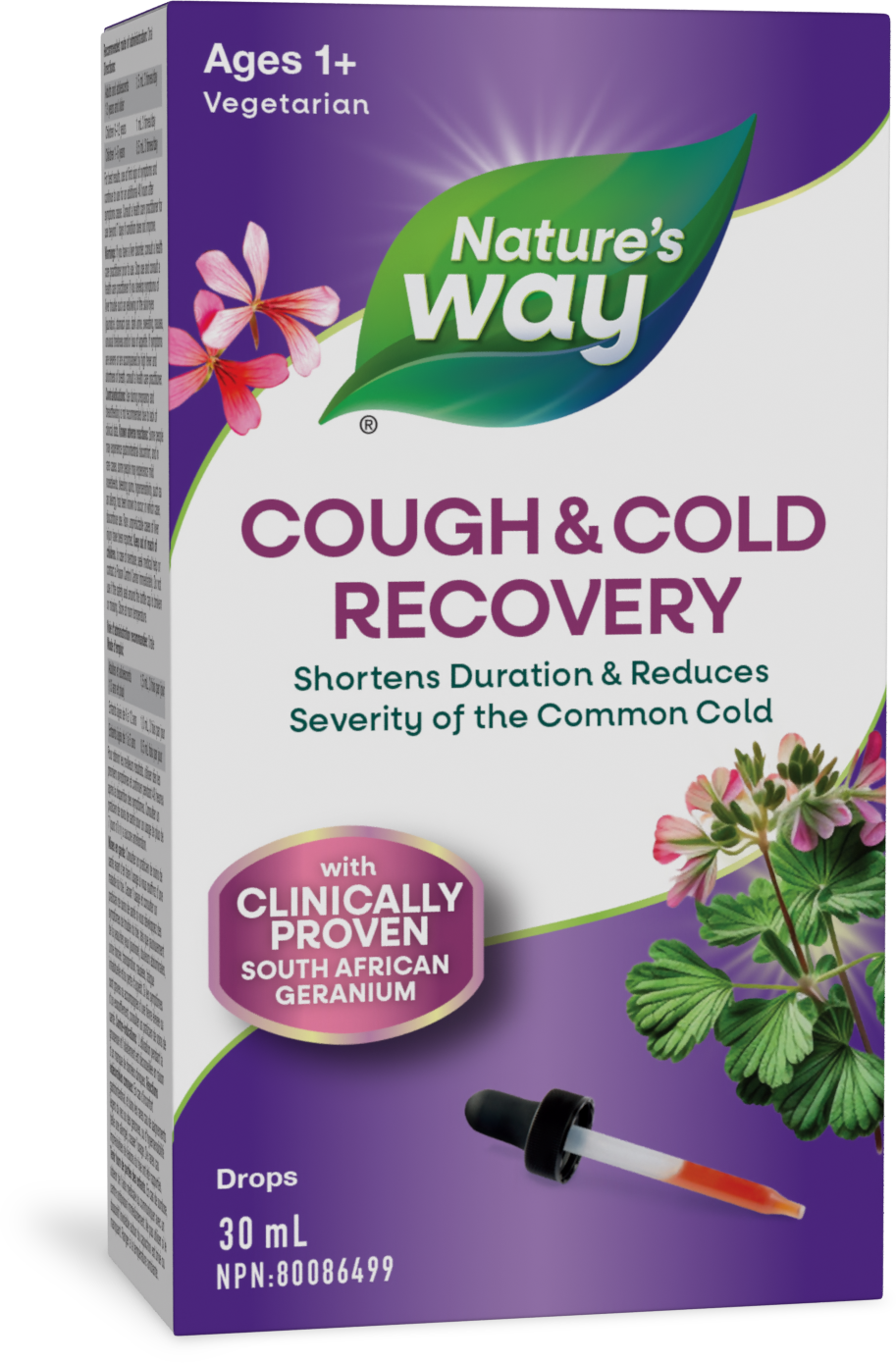 Nature's Way Cough & Cold Recovery Drops / 1 fl oz (30 ml)