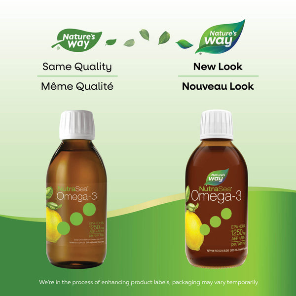 NutraSea Oméga-3, Citron / 200 mL (6,8 oz liq.)