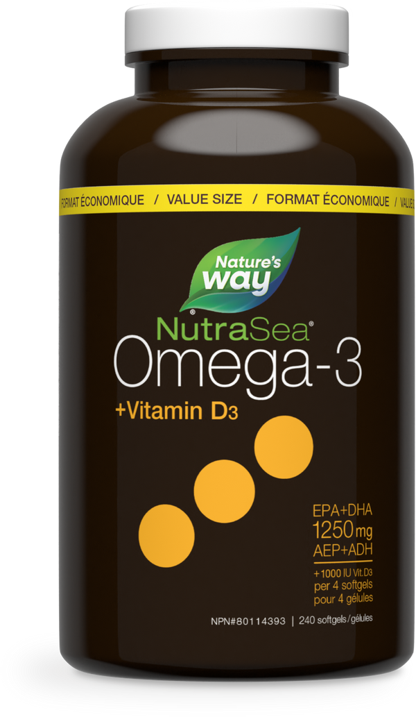 NutraSea+D 240 gélules / 240 gélules