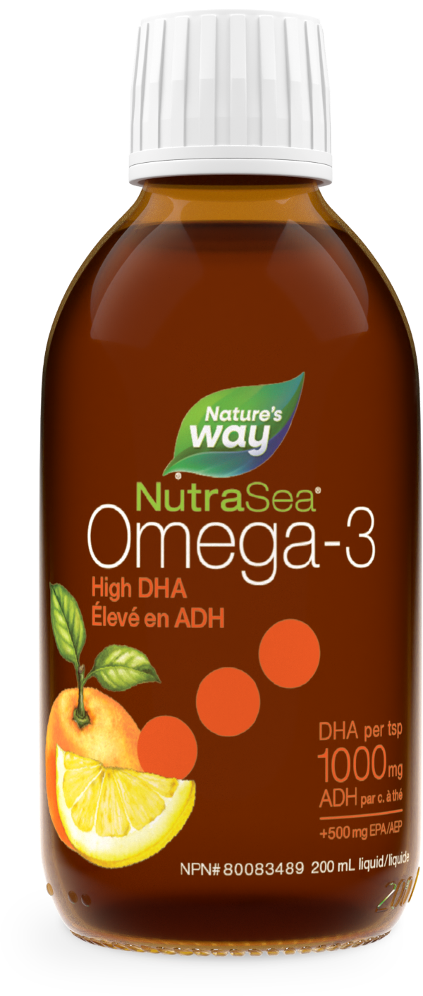 NutraSea® Omega-3 DHA, Juicy Citrus / 6.8 fl oz (200 ml)