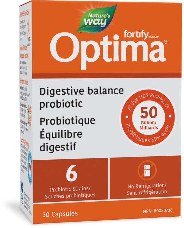 Fortify™ Optima™ Digestive Balance Probiotic / 30 capsules